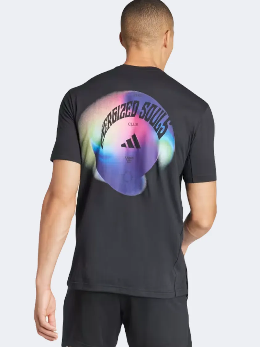 Adidas Yoga Men Training T-Shirt Black/Multi