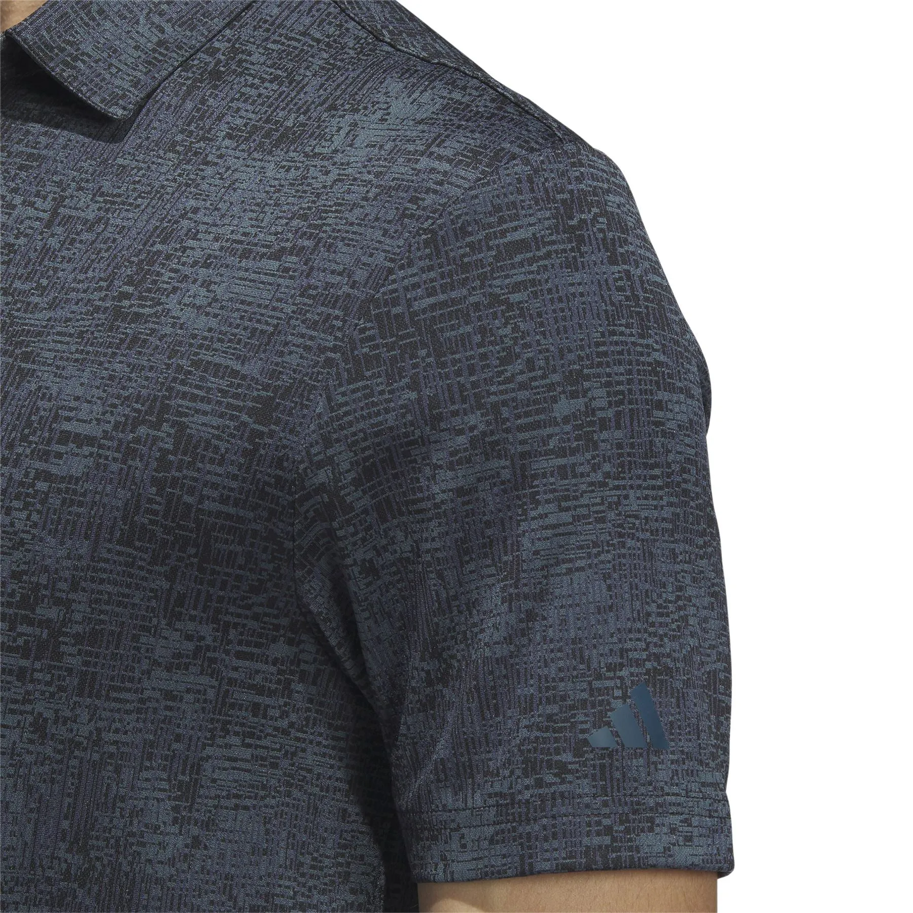 Aerial Jacquard Polo Artic Night - AW23