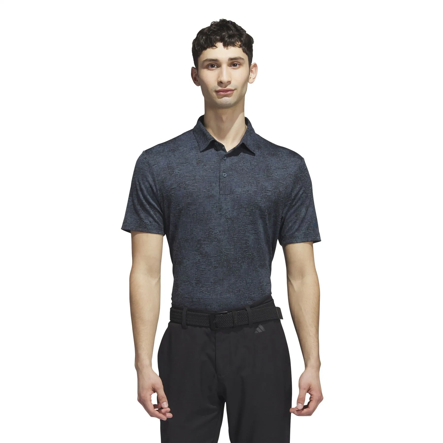 Aerial Jacquard Polo Artic Night - AW23