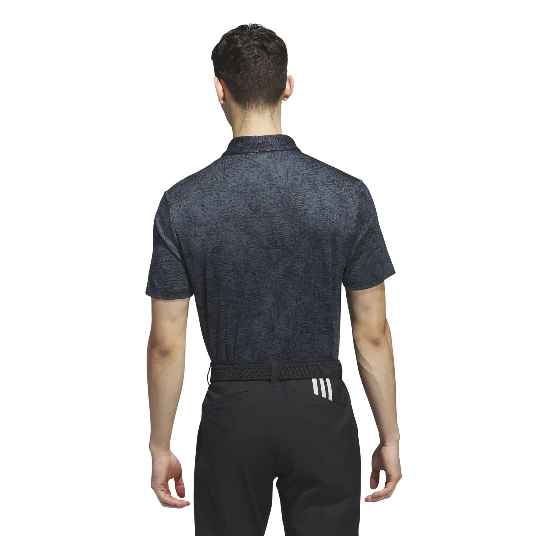 Aerial Jacquard Polo Artic Night - AW23
