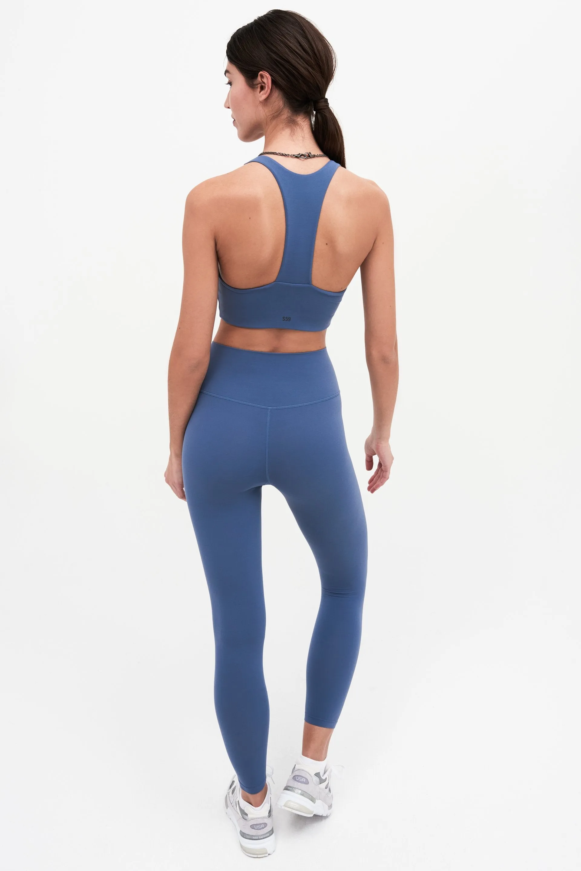 Airweight High Waist7/8, Steel Blue