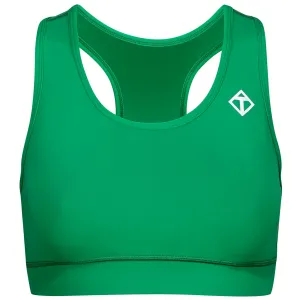 Green Racer Back Bra