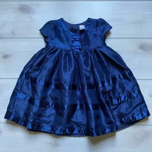 Gymboree Navy Blue Polyester Dress