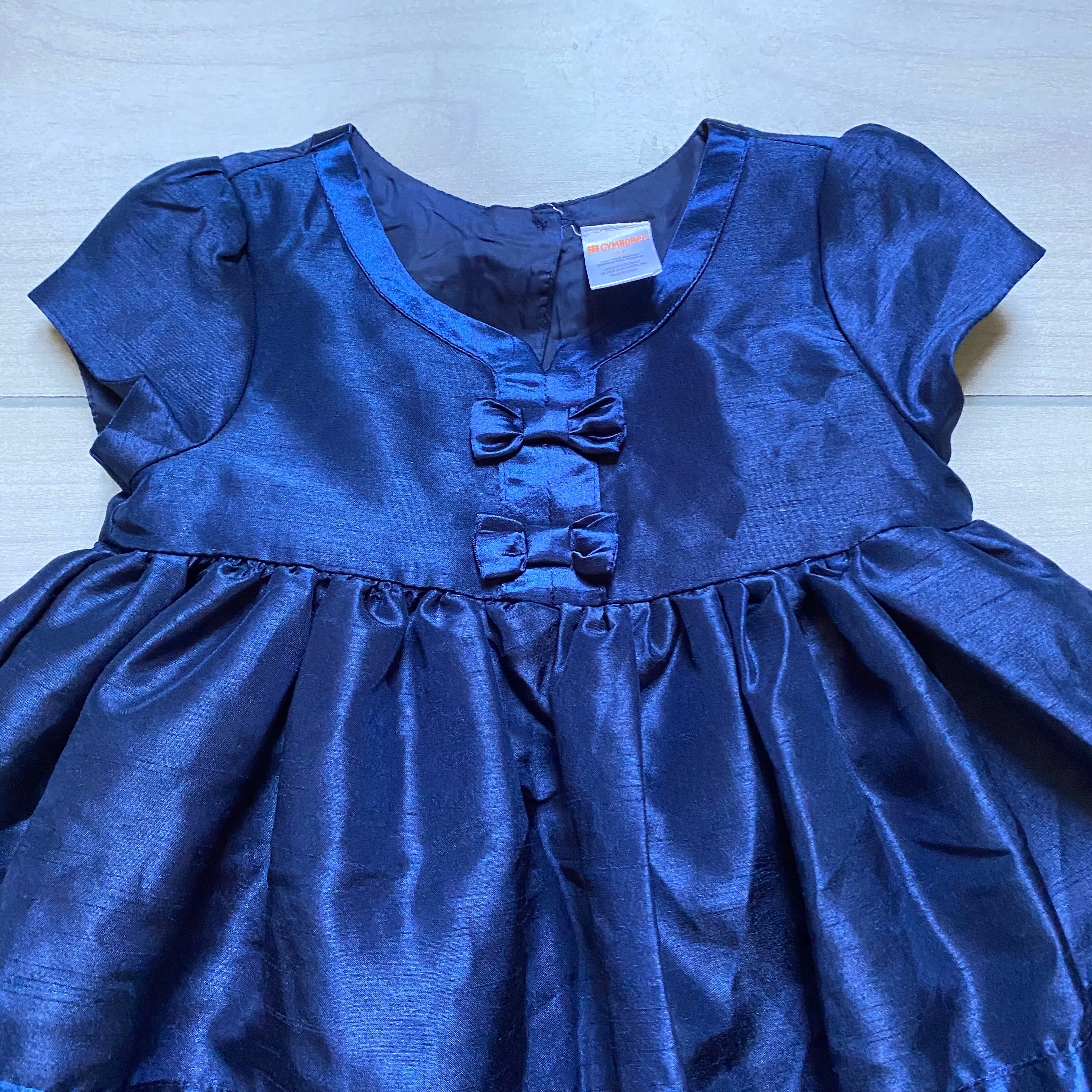 Gymboree Navy Blue Polyester Dress