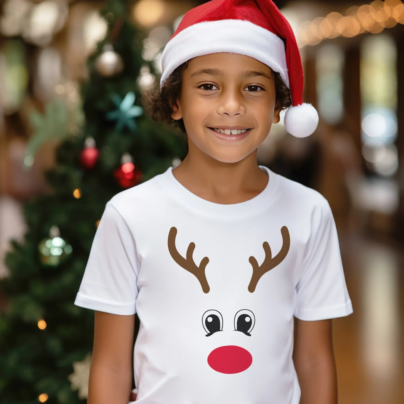 Reindeer Face - Baby & Kids - All Styles & Sizes