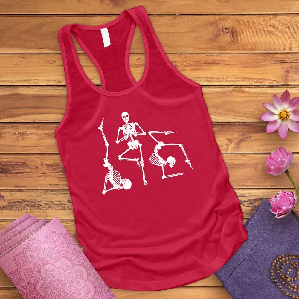 Skeleton Yoga Tank Top