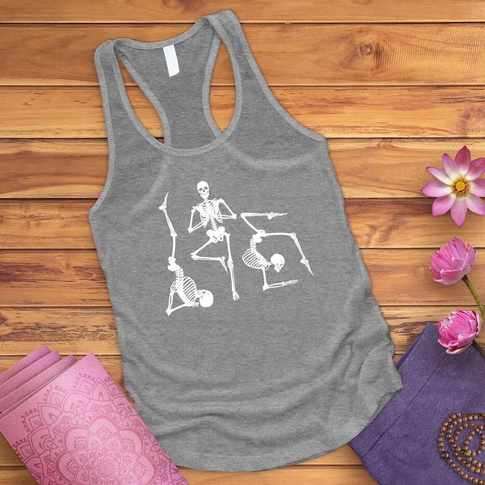 Skeleton Yoga Tank Top