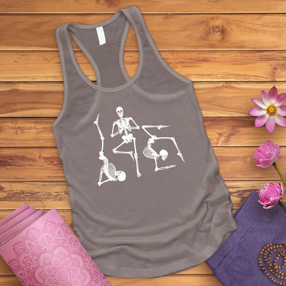Skeleton Yoga Tank Top