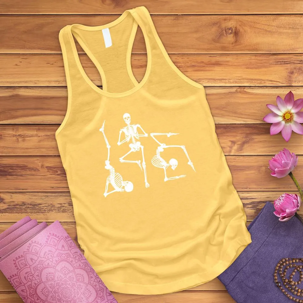Skeleton Yoga Tank Top