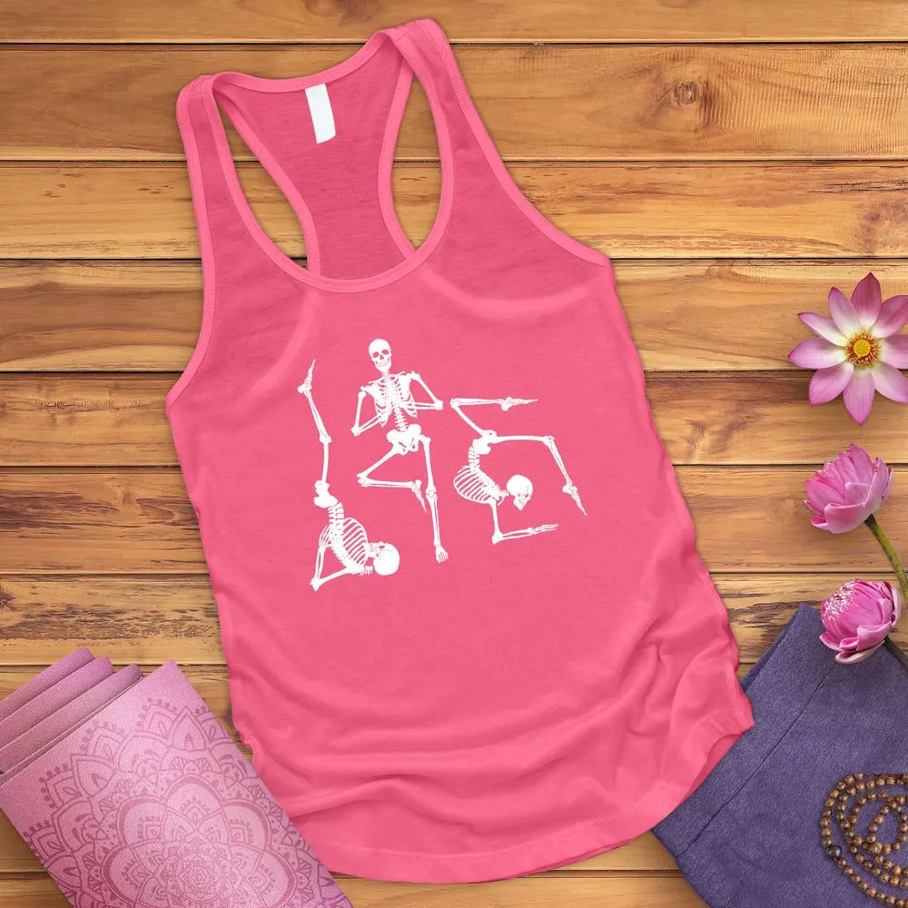Skeleton Yoga Tank Top