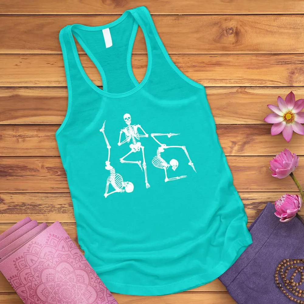 Skeleton Yoga Tank Top