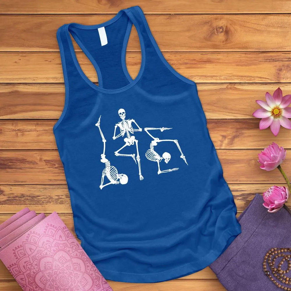 Skeleton Yoga Tank Top