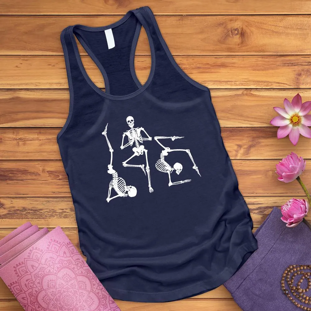 Skeleton Yoga Tank Top