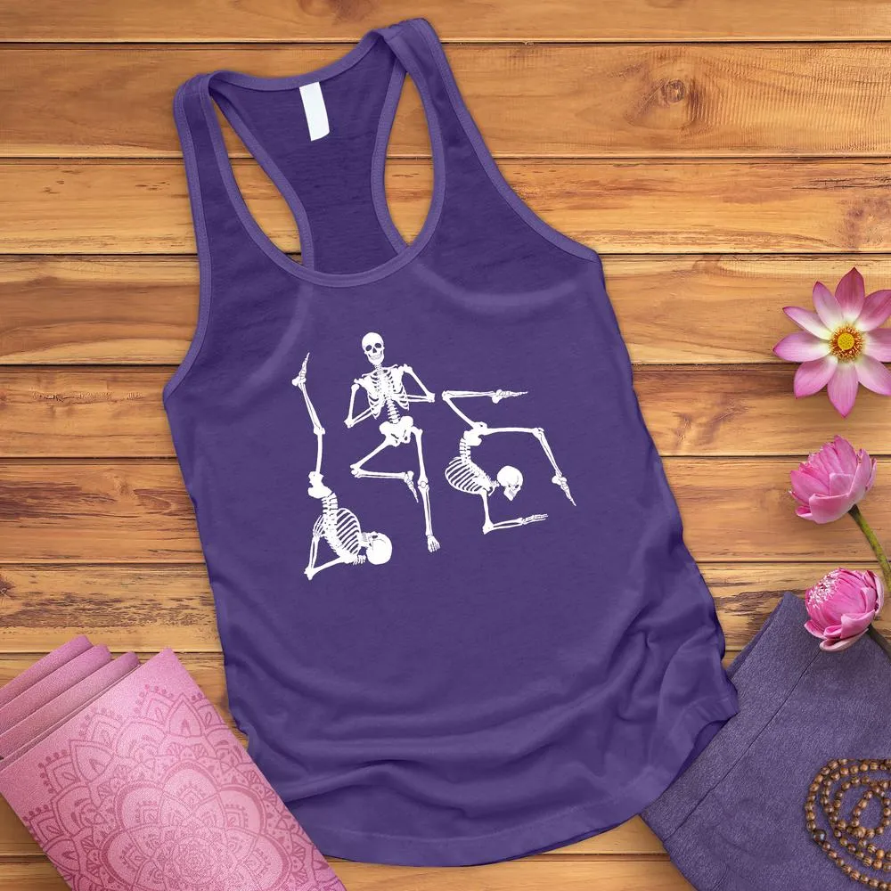 Skeleton Yoga Tank Top