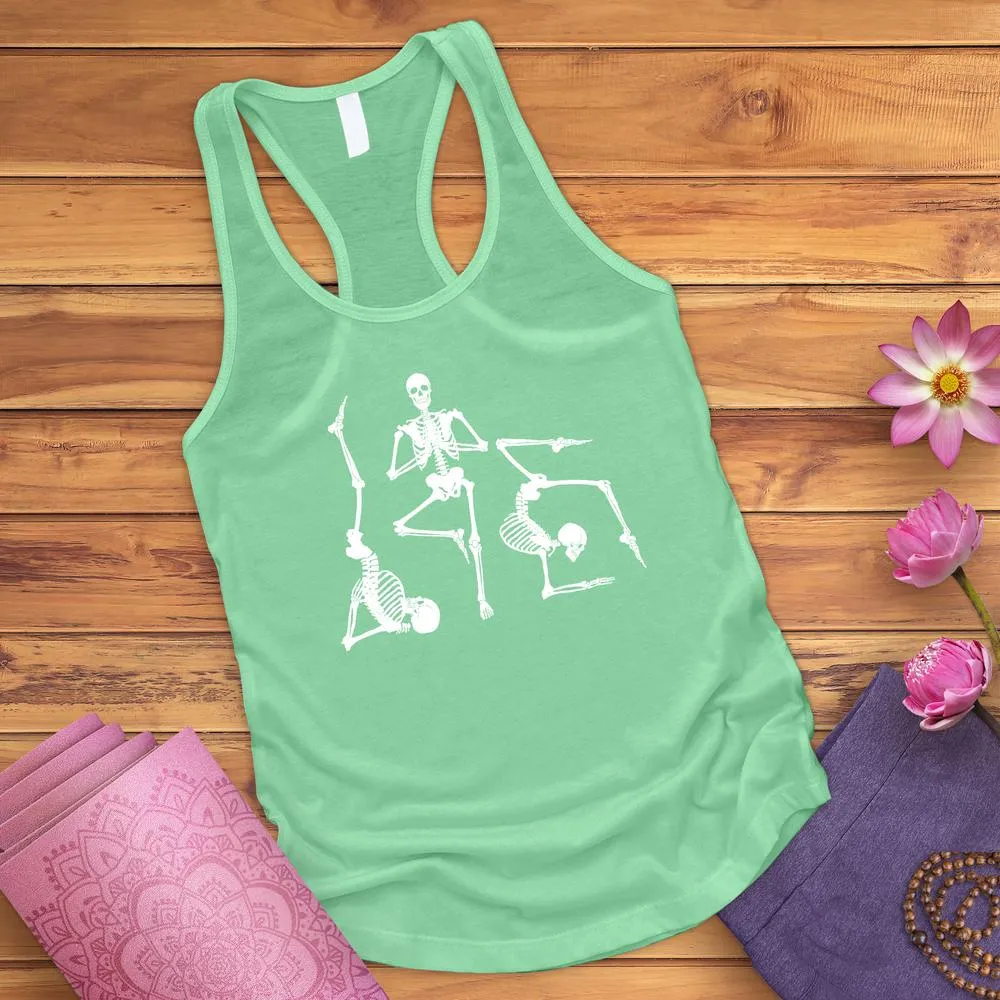 Skeleton Yoga Tank Top