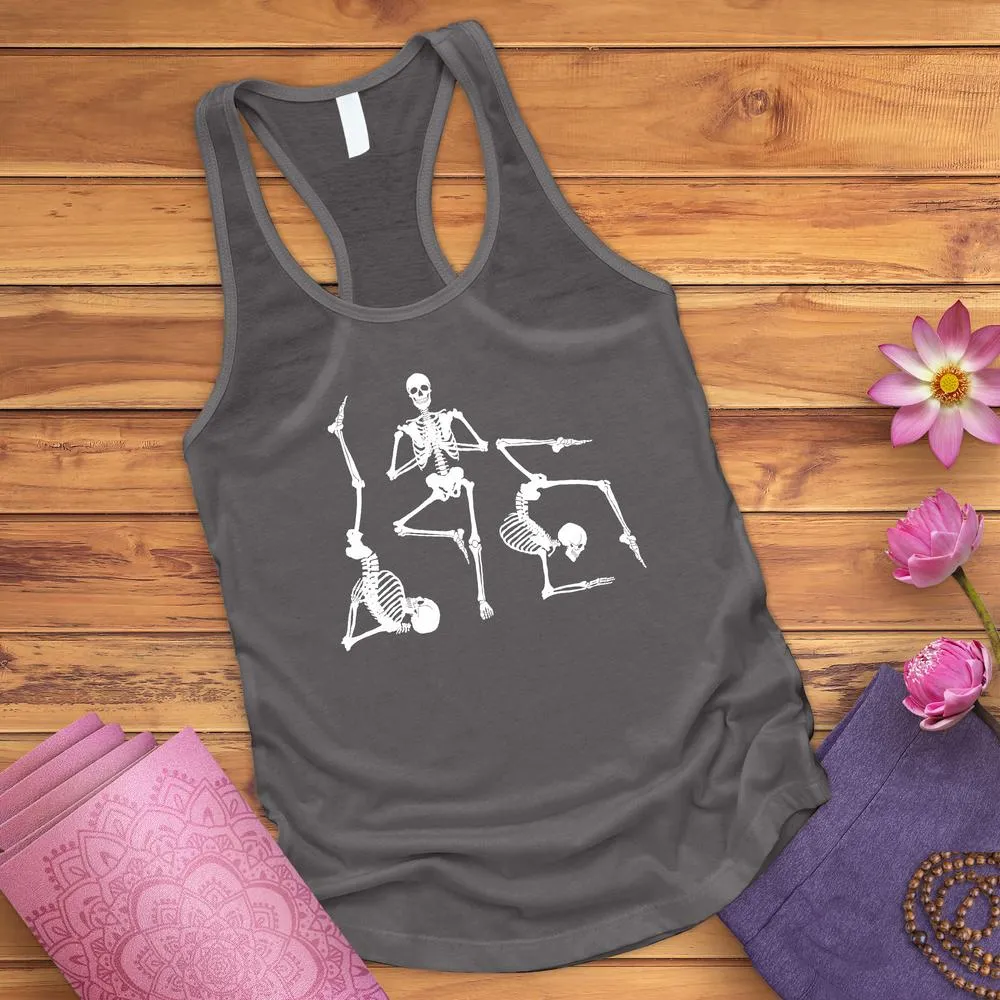 Skeleton Yoga Tank Top