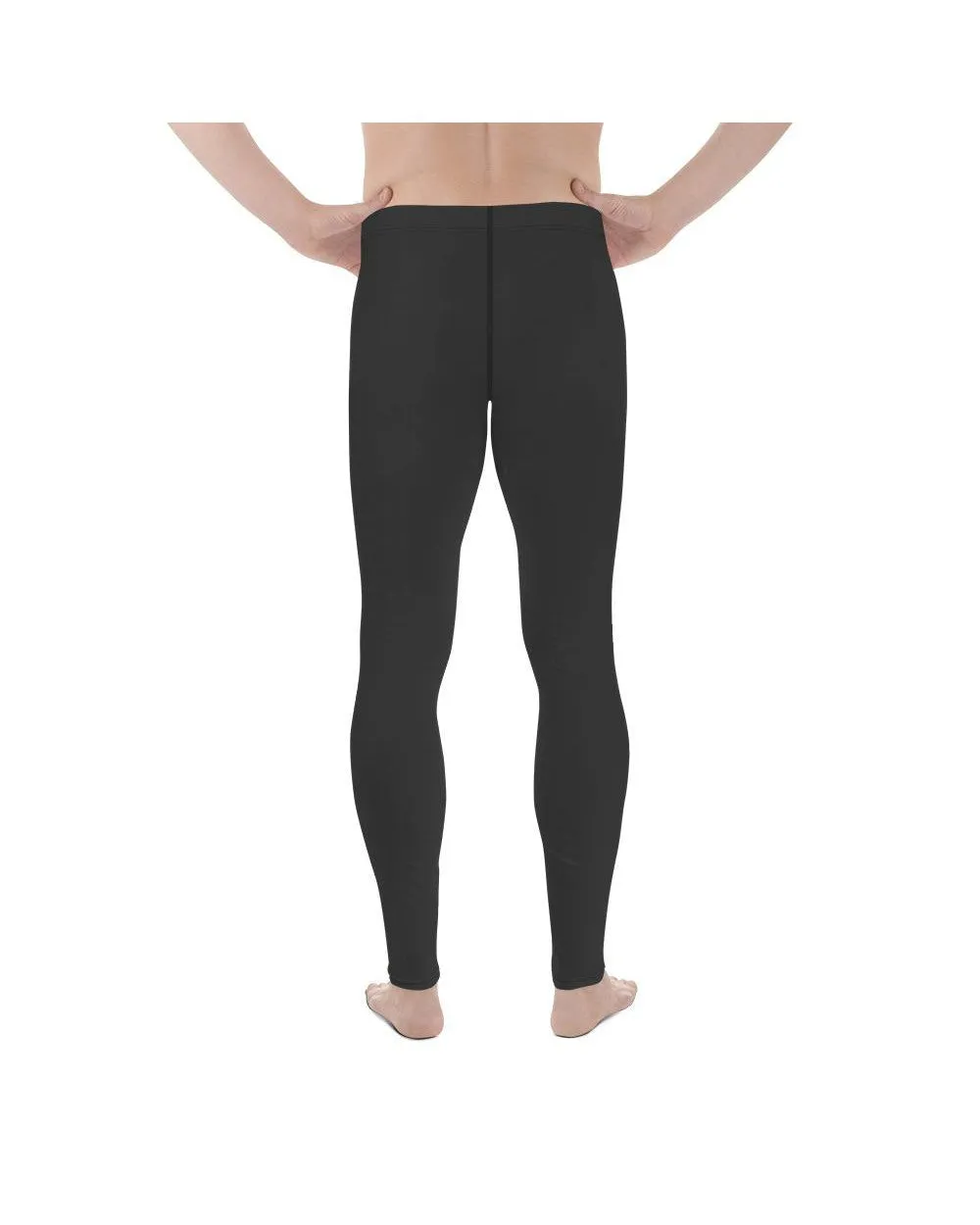 Solid Charcoal Grey Meggings