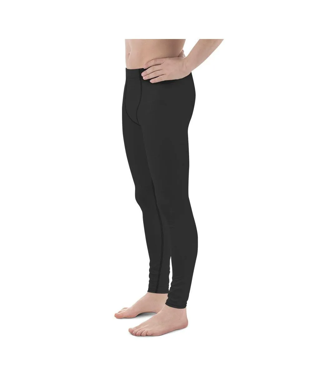 Solid Charcoal Grey Meggings