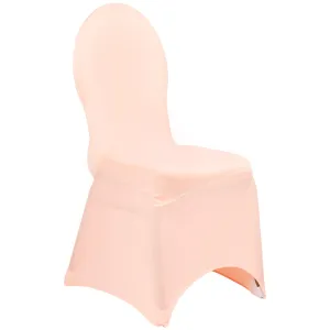 Spandex Banquet Chair Cover - Blush/Rose Gold