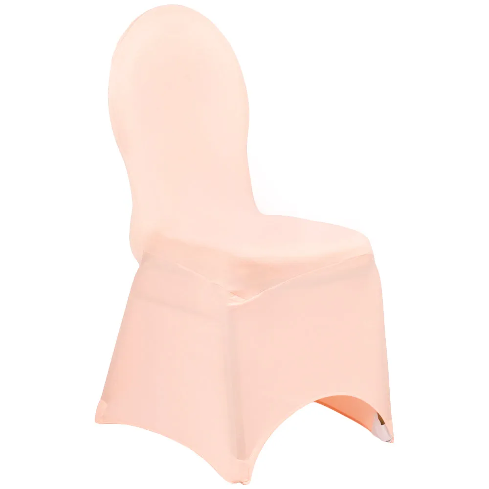 Spandex Banquet Chair Cover - Blush/Rose Gold
