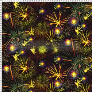 Spandex Bonfire Night Yellow