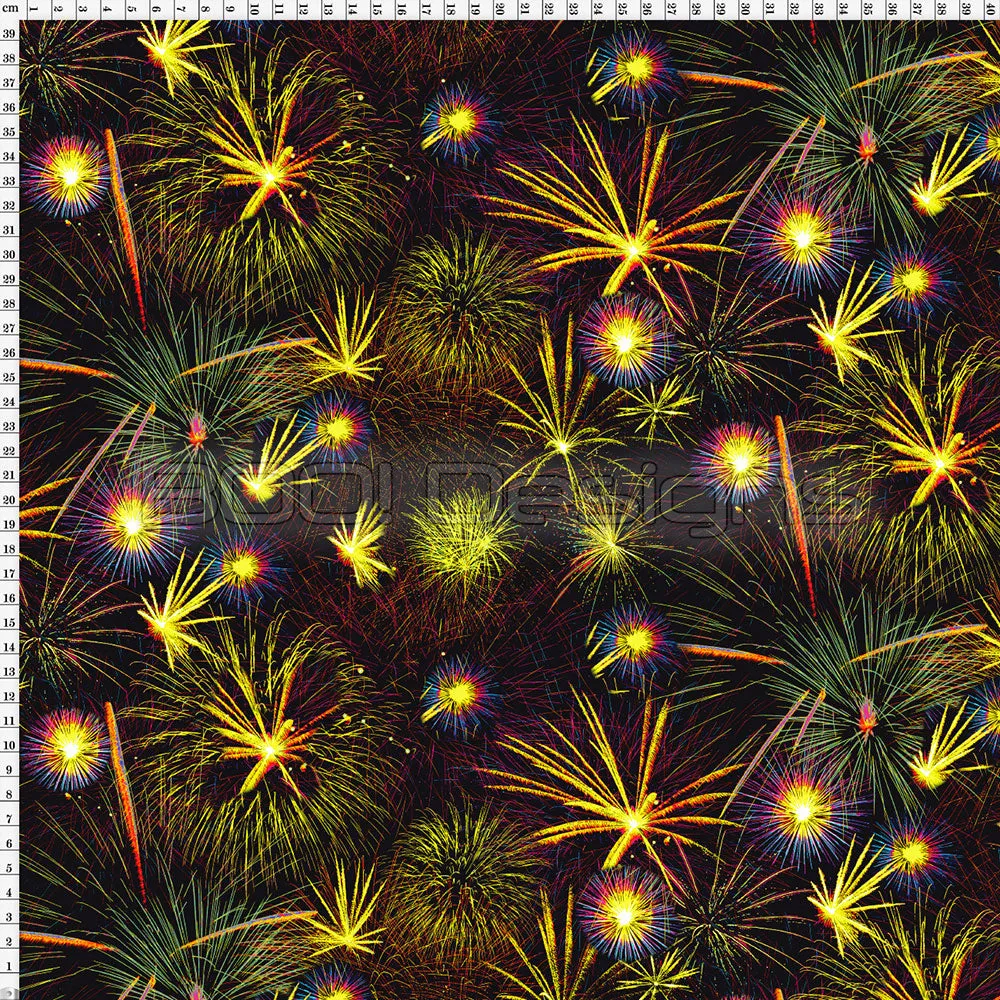 Spandex Bonfire Night Yellow
