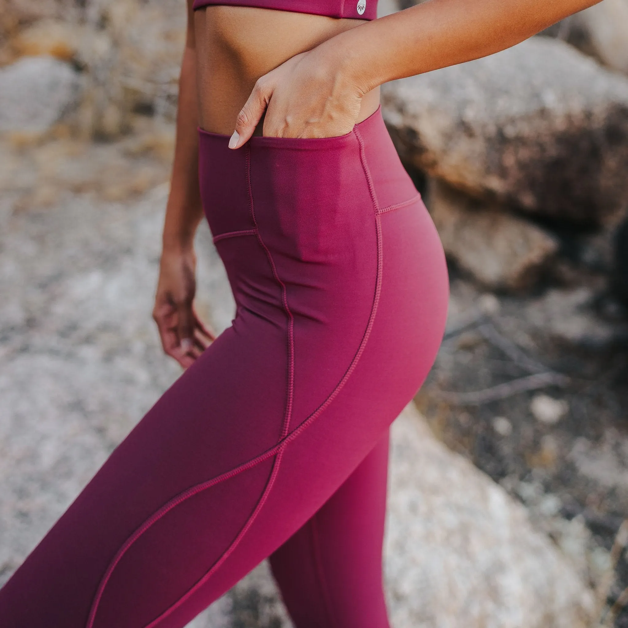 Step Up Pants - Merlot