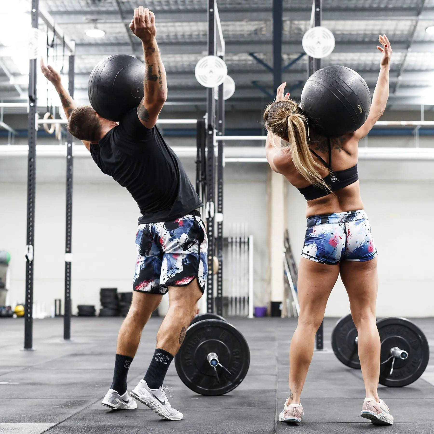 The WOD Life - Women's Balance Shorts  - Inker