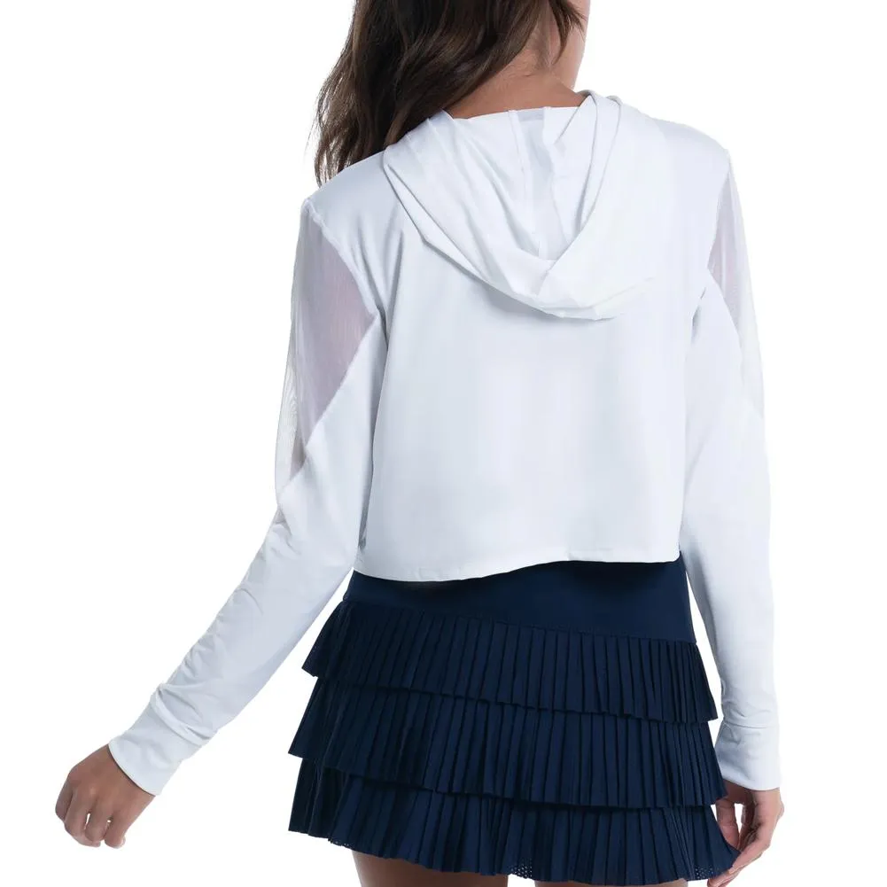 Women`s Cindy Crop Tennis Hoodie
