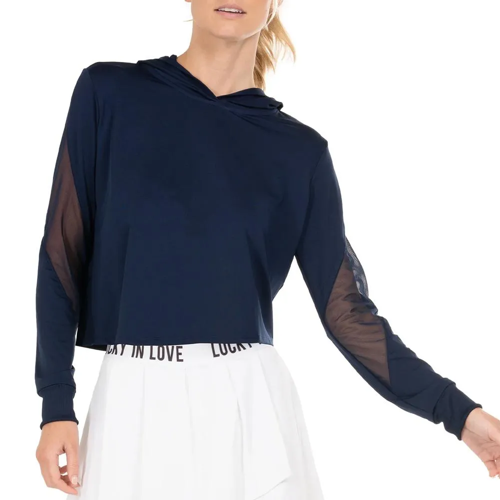 Women`s Cindy Crop Tennis Hoodie