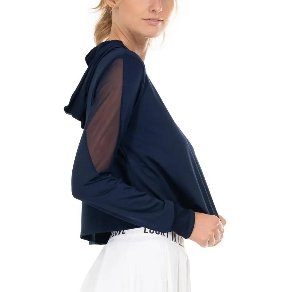 Women`s Cindy Crop Tennis Hoodie