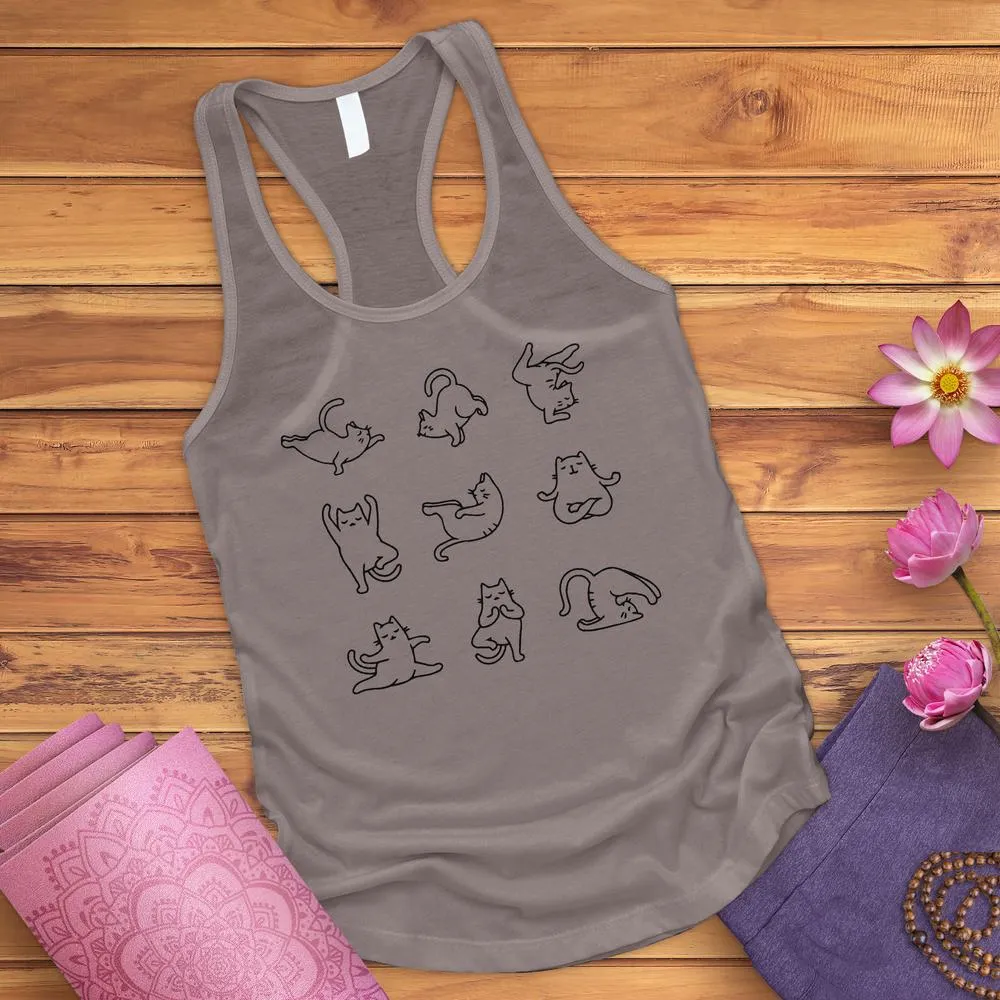 Yoga Cats Tank Top