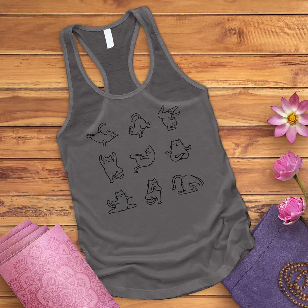 Yoga Cats Tank Top