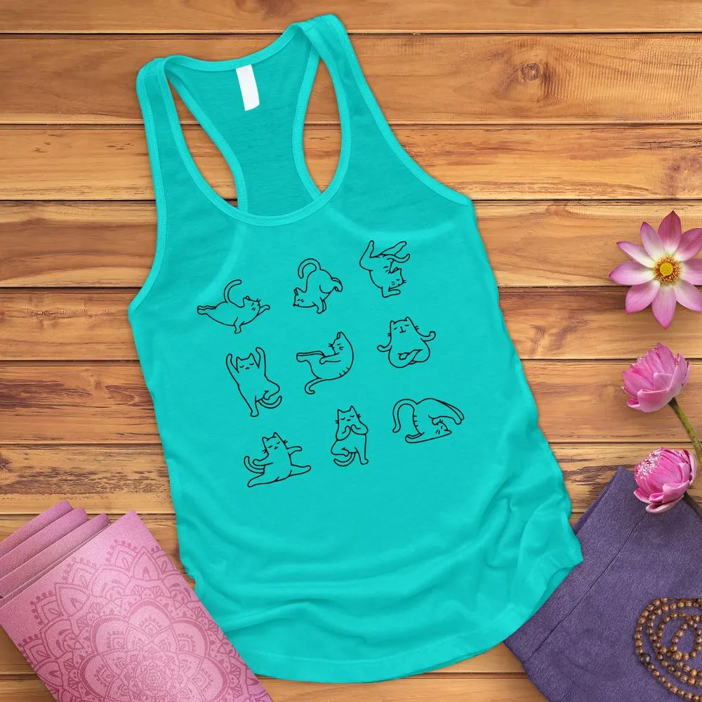 Yoga Cats Tank Top