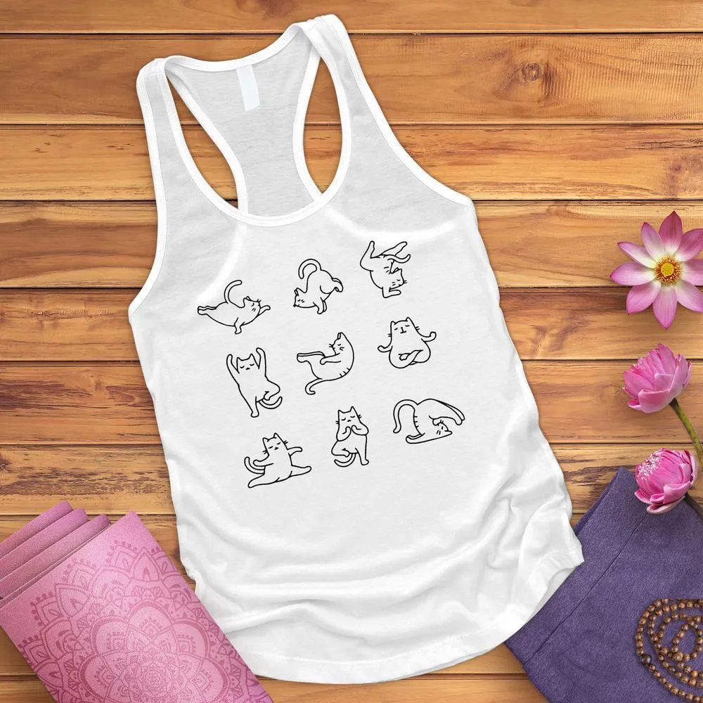 Yoga Cats Tank Top