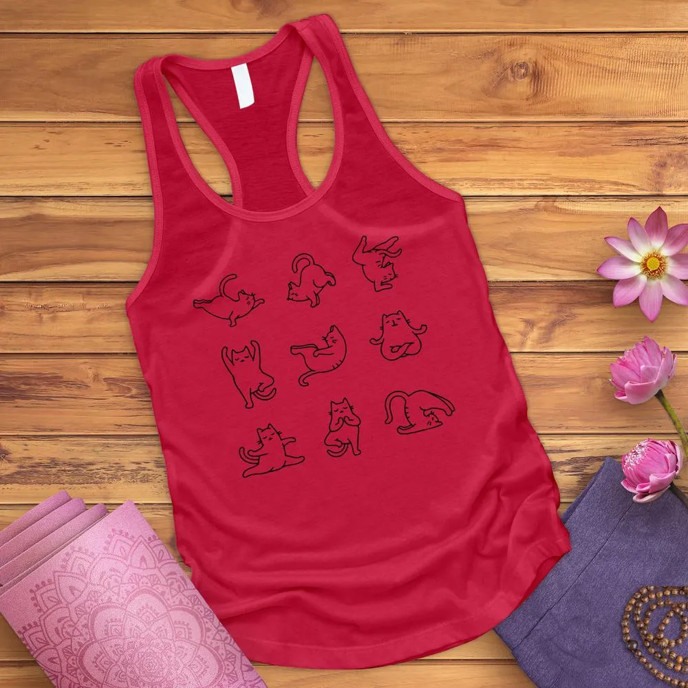 Yoga Cats Tank Top