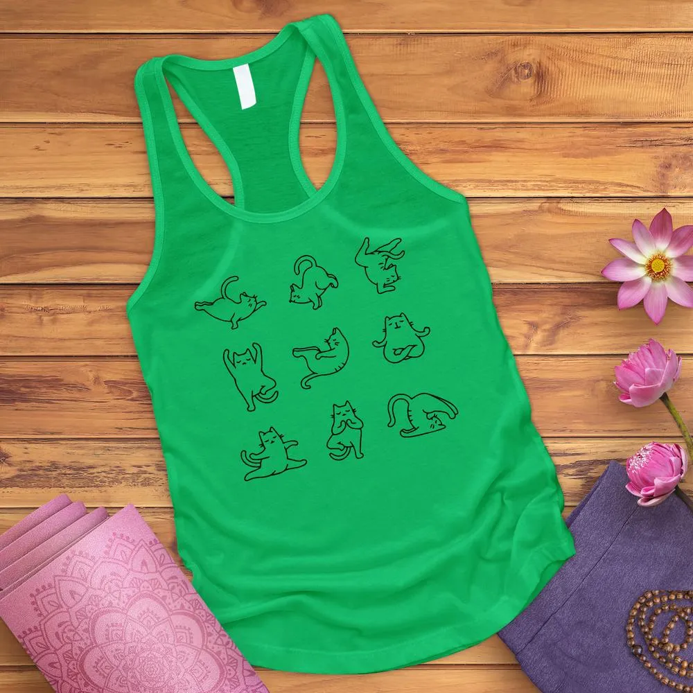 Yoga Cats Tank Top