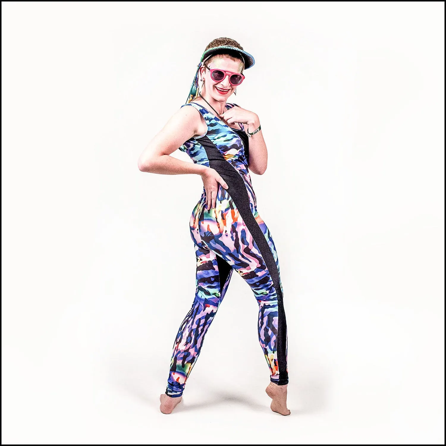 Zebra Party Catsuit